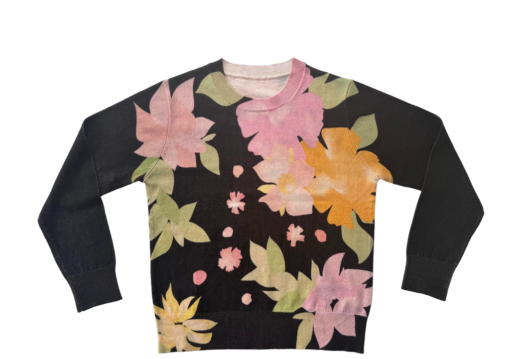 Organic Cotton & Wool LS Crew Neck Sweater